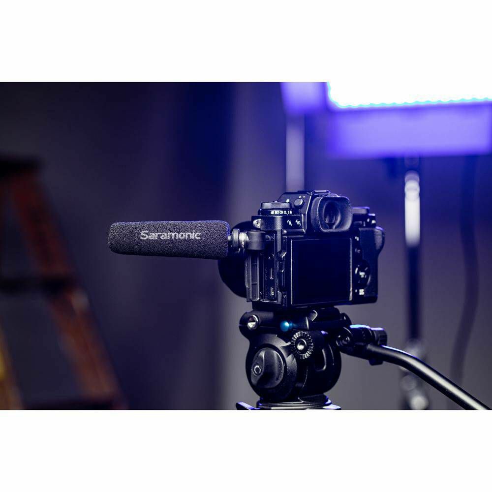 Saramonic SmartMic5 Mini shotgun microphone with 3.5mm TRS connector