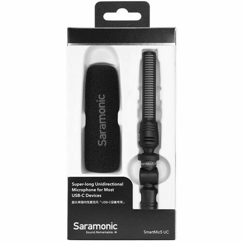 Saramonic SmartMic5 UC Mini shotgun microphone with USB-C connector