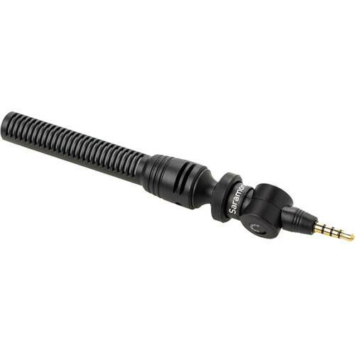 Saramonic SmartMic5S Mini shotgun microphone with 3.5mm TRRS connector