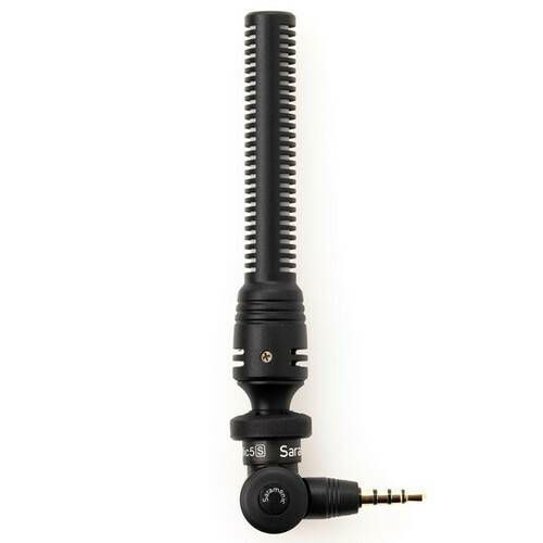 Saramonic SmartMic5S Mini shotgun microphone with 3.5mm TRRS connector