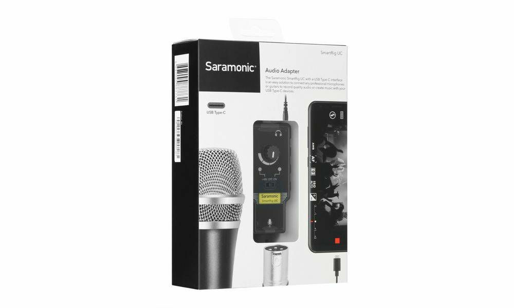 Saramonic SmartRig UC Audio Adapter za uređaje s USB Type-C connector priključkom