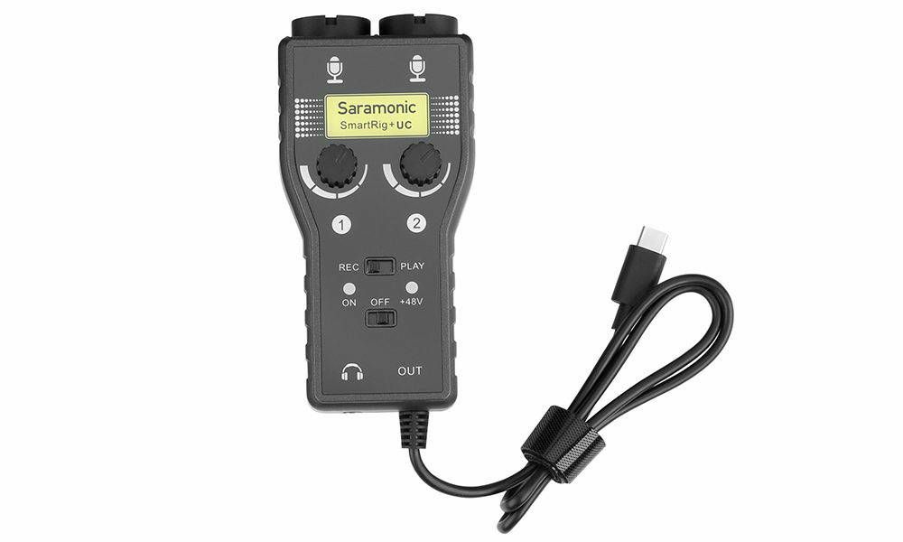 Saramonic SmartRig+ UC Two-Channel mic and instrument audio adapter za USB Type-C uređaje