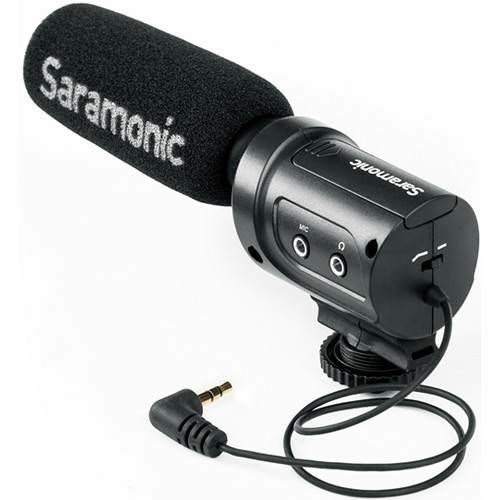 Saramonic SR-M3 Mini Directional Condenser Microphone mikrofon 3.5mm