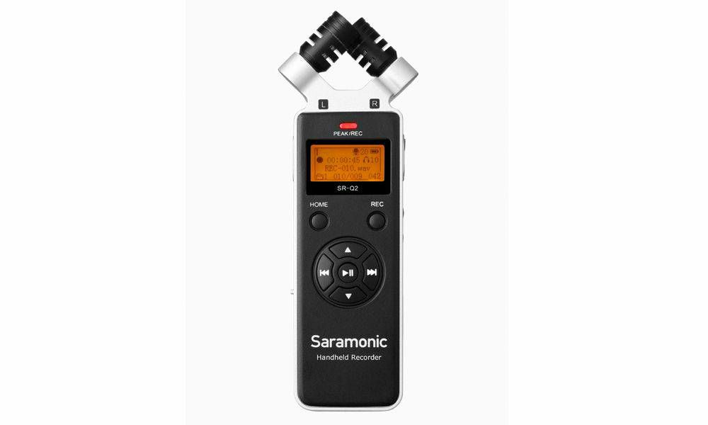 Saramonic SR-Q2 2-CH PCM Linear recorder snimač zvuka plastični