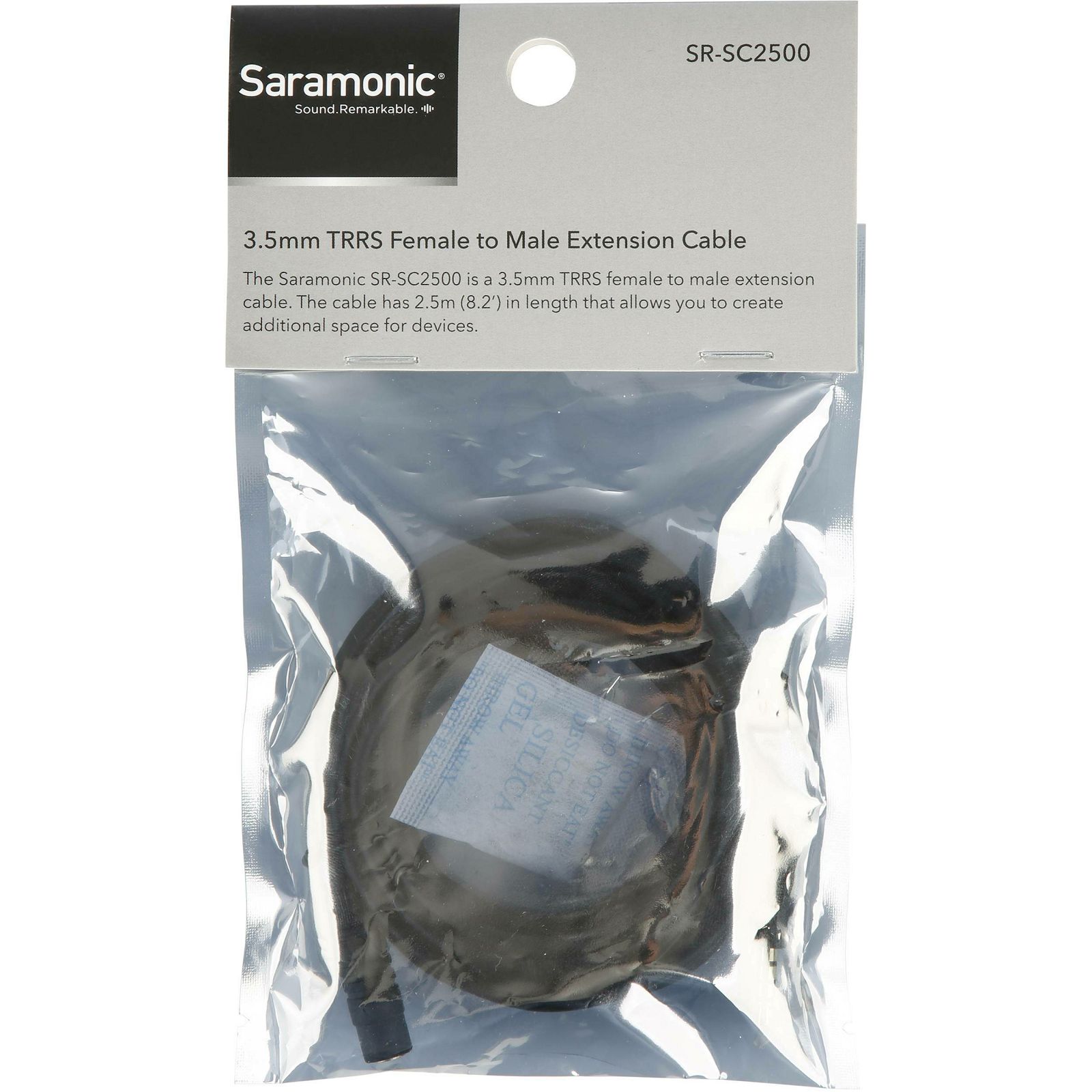 Saramonic SR-SC2500 3.5mm TRRS ženski-TRRS muški 2,5m produžni kabel