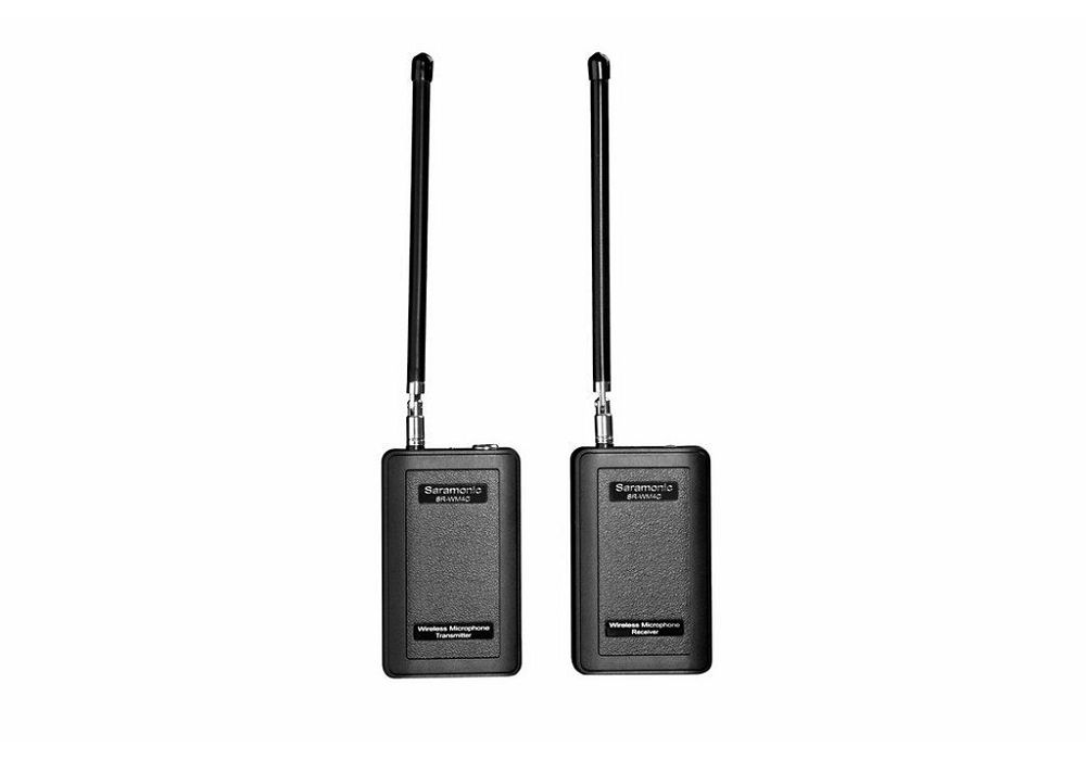 Saramonic SR-WM4C VHF 4-channel Lavalier VHF Wireless Microphone system ...