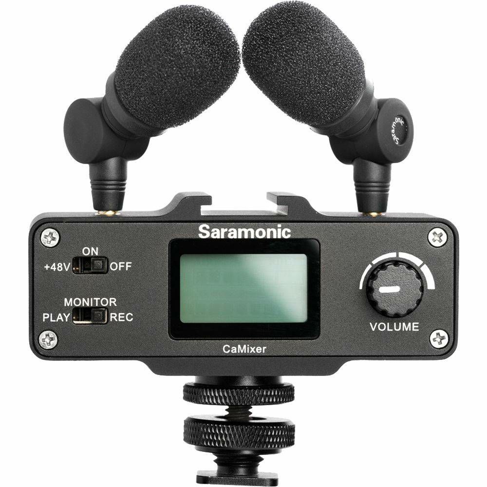 Saramonic SR-XM1 Omnidirectional Microphone mikrofon za Saramonic SmartMixer, LavMic, SmartRig+, CaMixer, UwMic 10/9/15 i DSLR fotoaparate