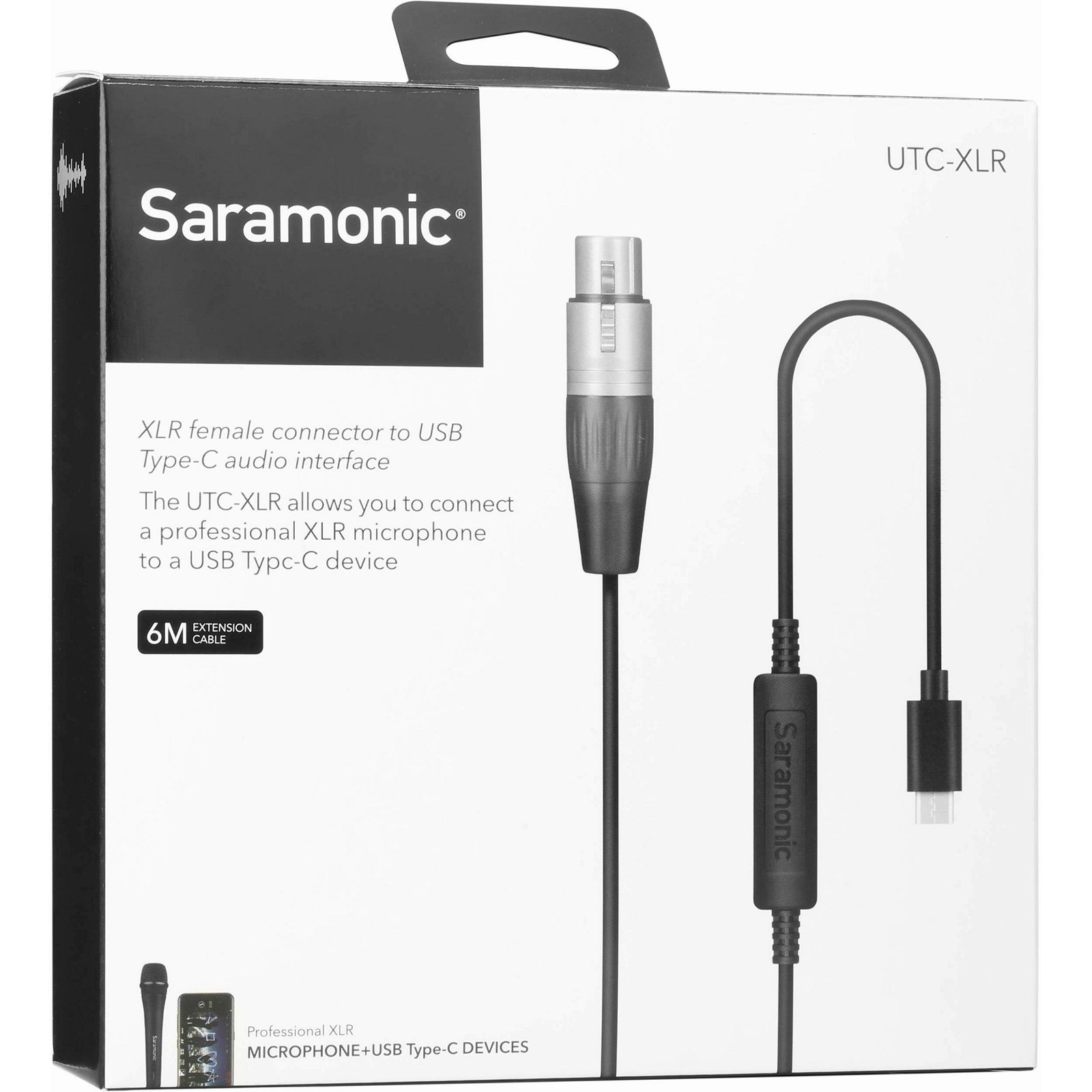 Saramonic UTC-XLR XLR ženski konektor na Apple Lightning audio sučelje