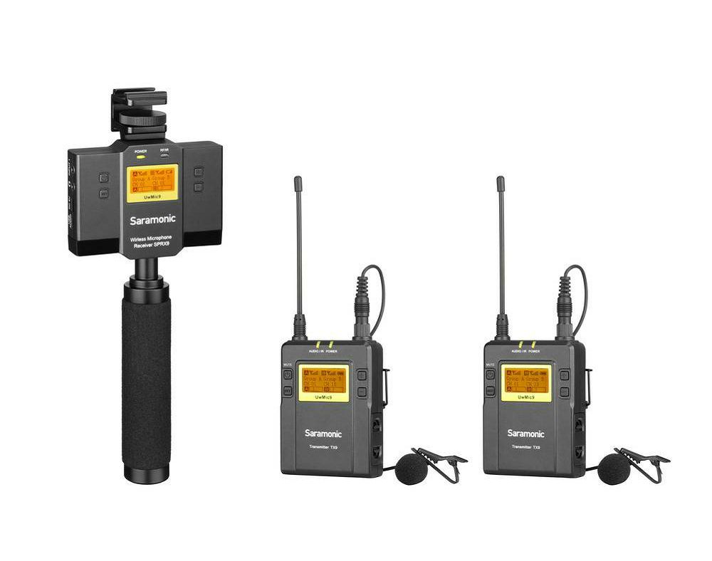 Saramonic UwMic9 Kit13 Smartphone UHF Wireless Microphone Kit (TX9 + TX9 + SP-RX9) bežični mikrofon