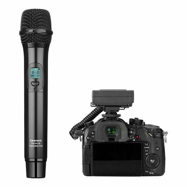 Saramonic UwMic9 Kit4 UHF Wireless Microphone Kit (RX9 + HU) bežični mikrofon