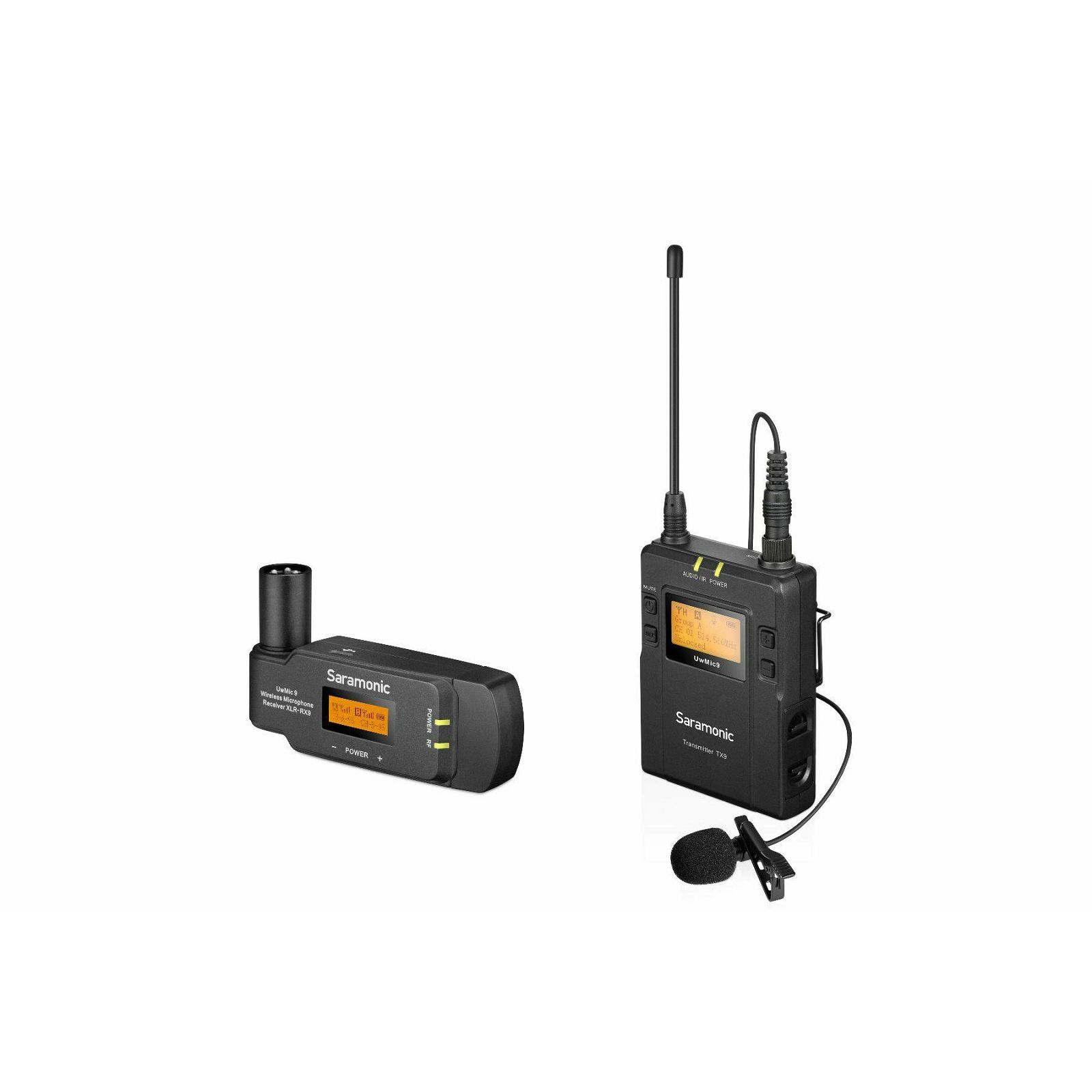 Saramonic UwMic9 Kit7 UHF Wireless Microphone Kit (TX9 + RX-XLR9) bežični mikrofon