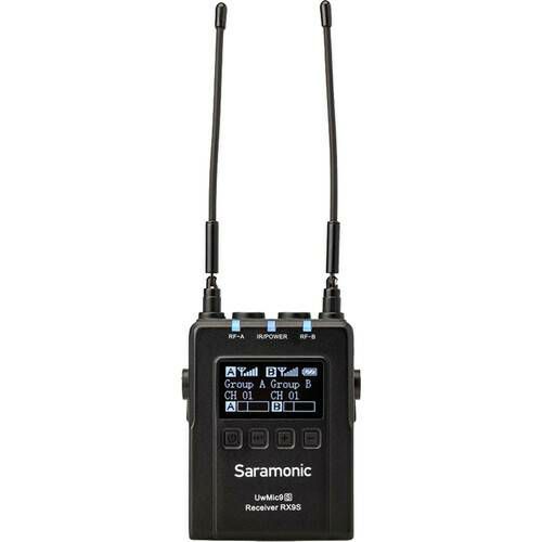 Saramonic UwMic9S Kit1 UHF Wireless Microphone Kit (TX9s + RX9s) bežični mikrofon