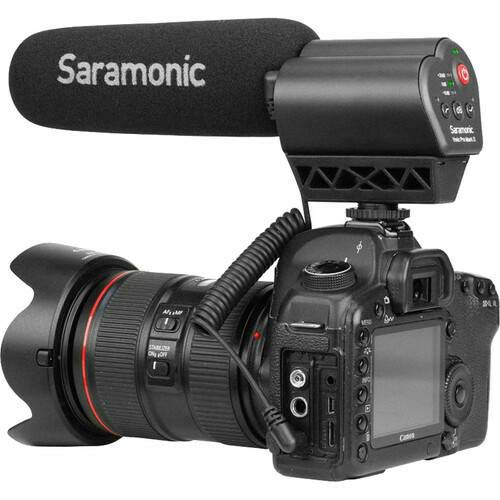 Saramonic Vmic Pro Mark II Supercardioid On-camera Microphone mikrofon za DSLR fotoaparat