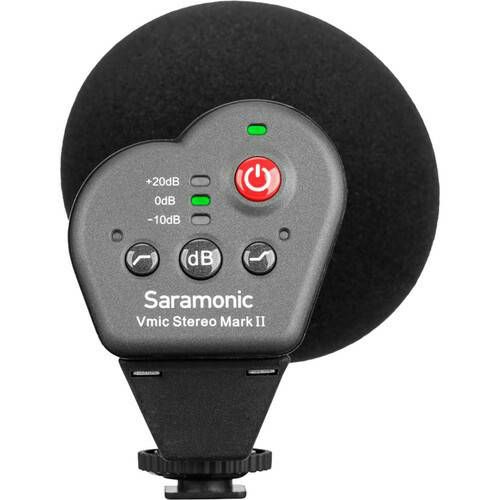 Saramonic Vmic Stereo Mark II Stereo Cardioid Condenser Video Microphone kondenzatorski video mikrofon 