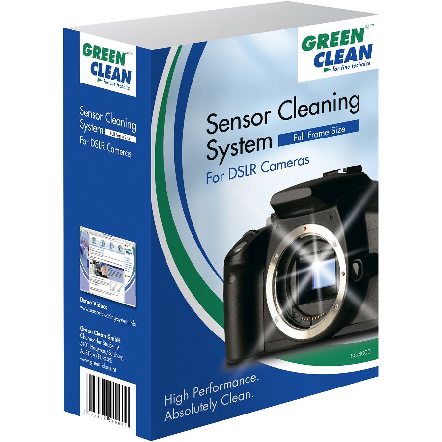 Green Clean Sensor Cleaning KIT - full frame size + 1 Silky Wipe 25x25 cm SC-4000