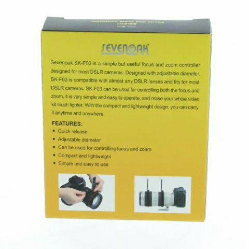 Sevenoak Follow Focus SK-F03 sistem za glatko ručno fokusiranje pri video snimanju