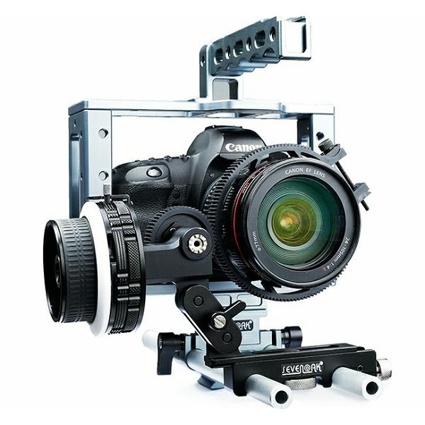 Sevenoak Follow Focus SK-F2X sistem za glatko ručno fokusiranje pri video snimanju s prihvatom za rig stabilizator