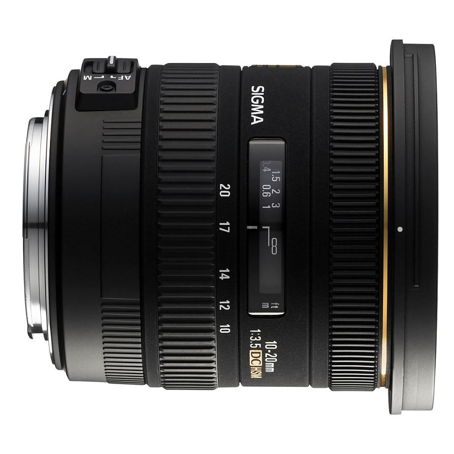 Sigma 10-20mm f/3.5 EX DC HSM ultra širokokutni objektiv za Nikon DX 10-20/3,5 10-20 F3,5 F3.5 3.5 autofocus wide angle zoom lens (202955)
