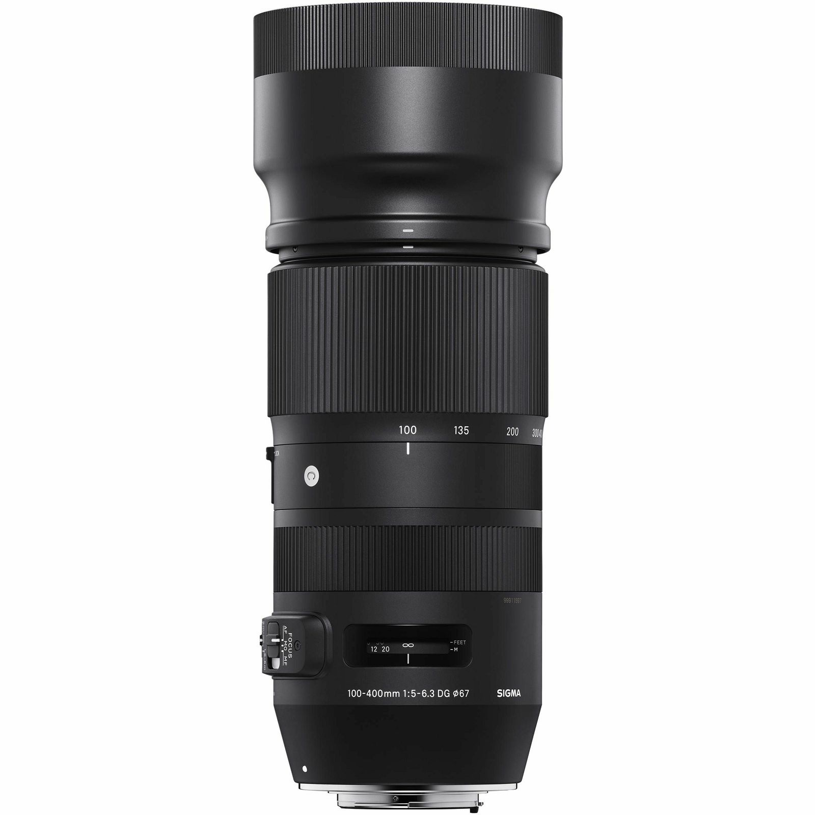 Sigma 100-400mm f/5-6.3 DG OS HSM Contemporary Nikon FX telefoto zoom objektiv 100-400/5,0-6,3 100-400 f/5-6,3 (729955)