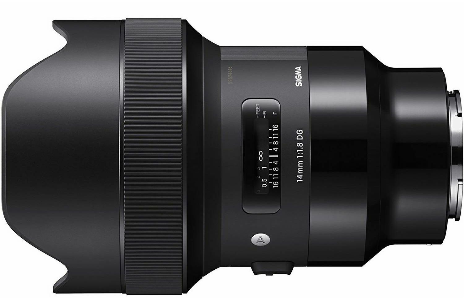 Sigma 14mm f/1.8 DG HSM ART širokokutni objektiv za Sony E-mount Full Frame FE (450965)