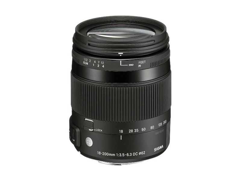 Sigma 18-200mm 3.5-6.3 DC Macro OS HSM Canon allround objektiv 18-200 f/3.5-6.3