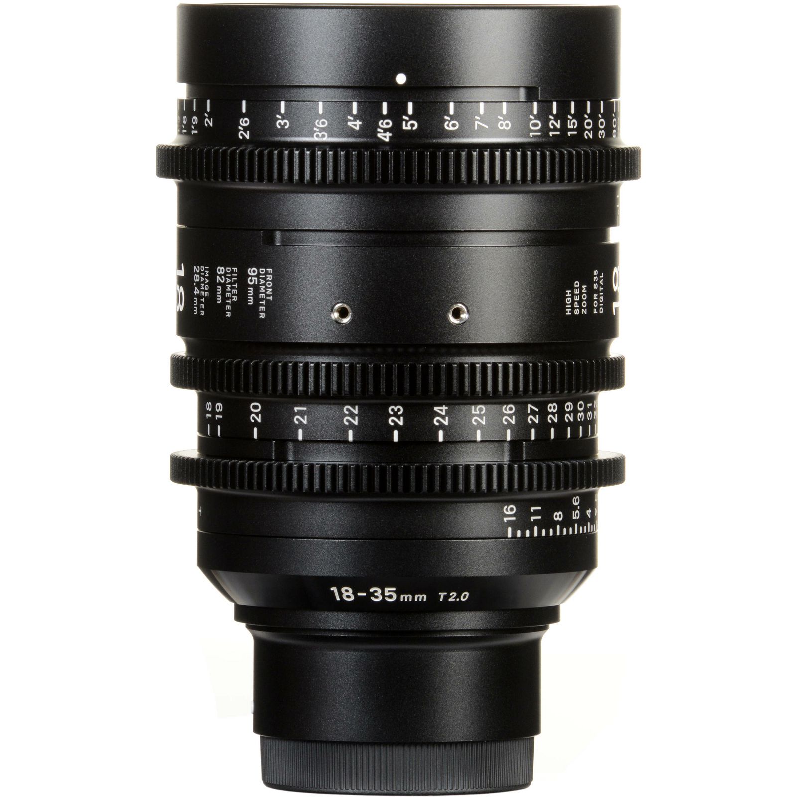 Sigma 18-35mm T2 CINE High speed zoom širokokutni objektiv za PL mount