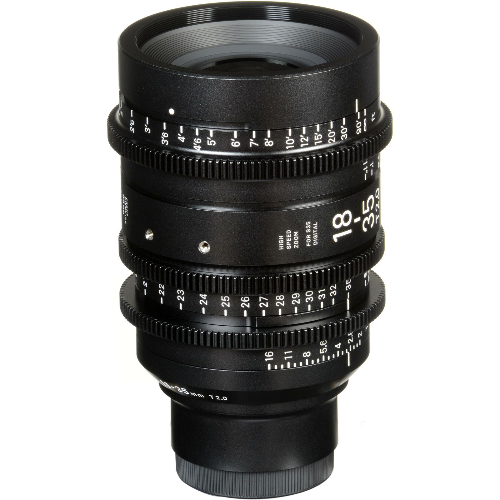 Sigma 18-35mm T2 CINE High speed zoom širokokutni objektiv za PL mount