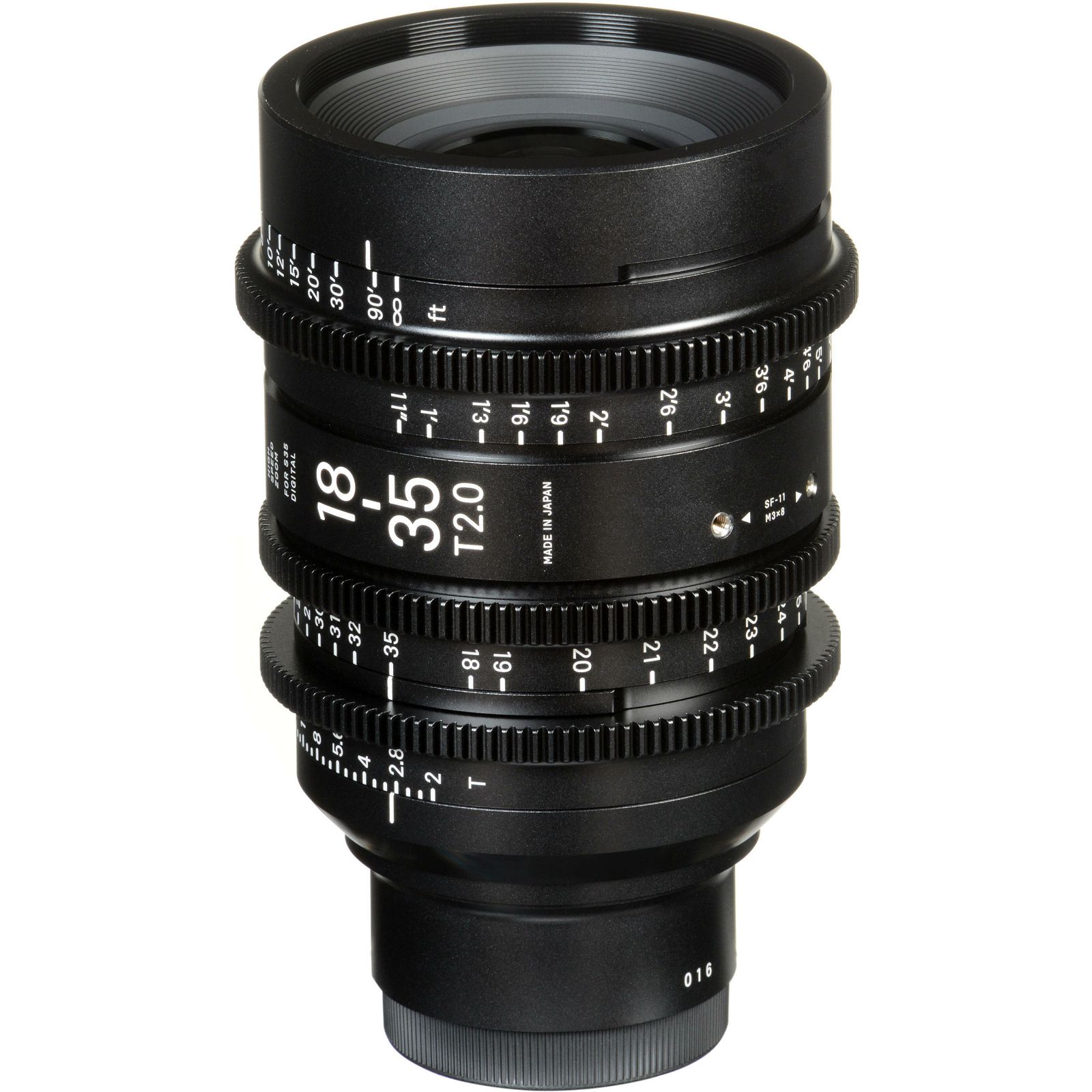 Sigma 18-35mm T2 CINE High speed zoom širokokutni objektiv za PL mount