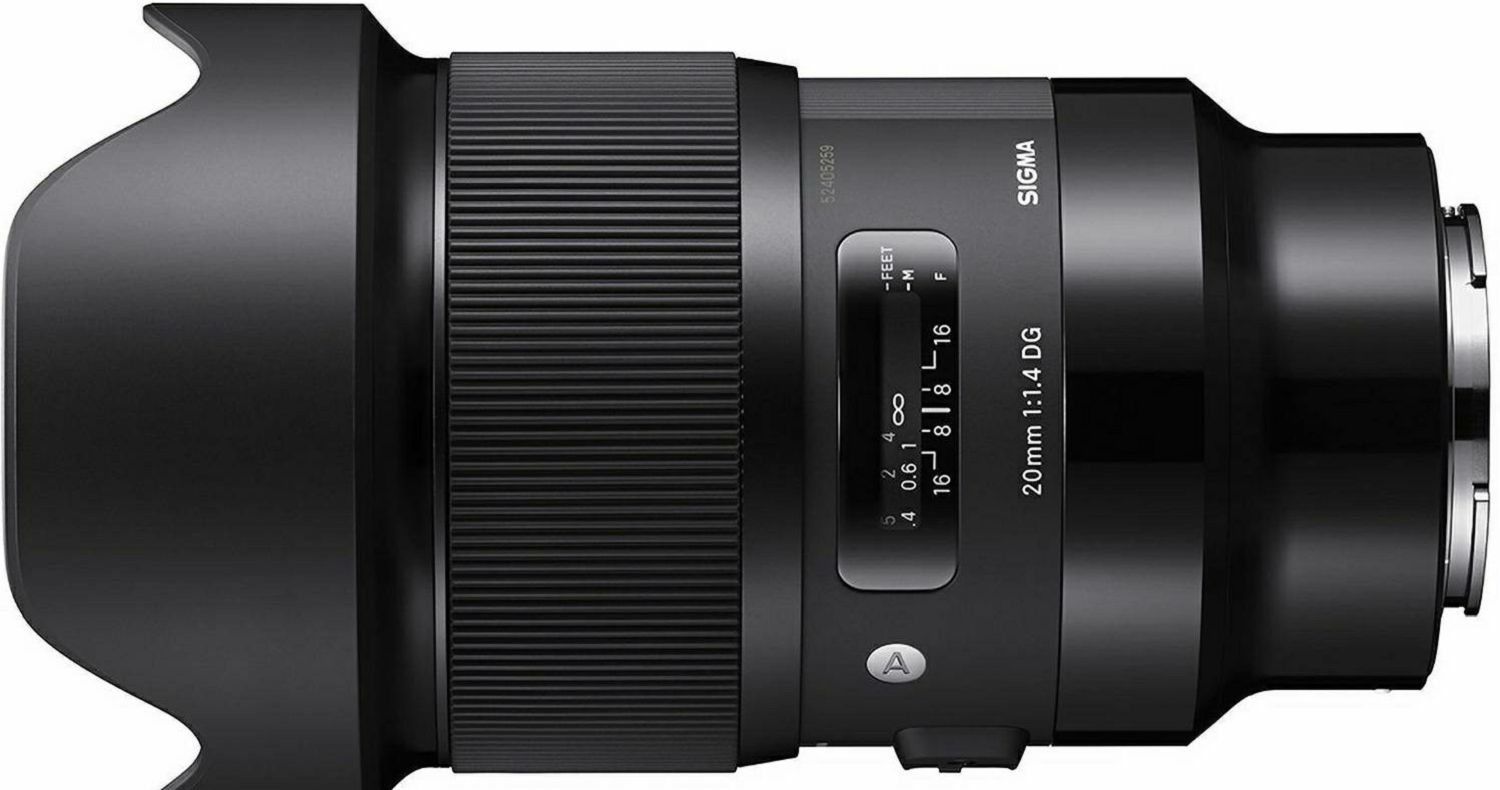 Sigma 20mm f/1.4 DG HSM ART širokokutni objektiv za Sony E-mount Full Frame FE (412965)