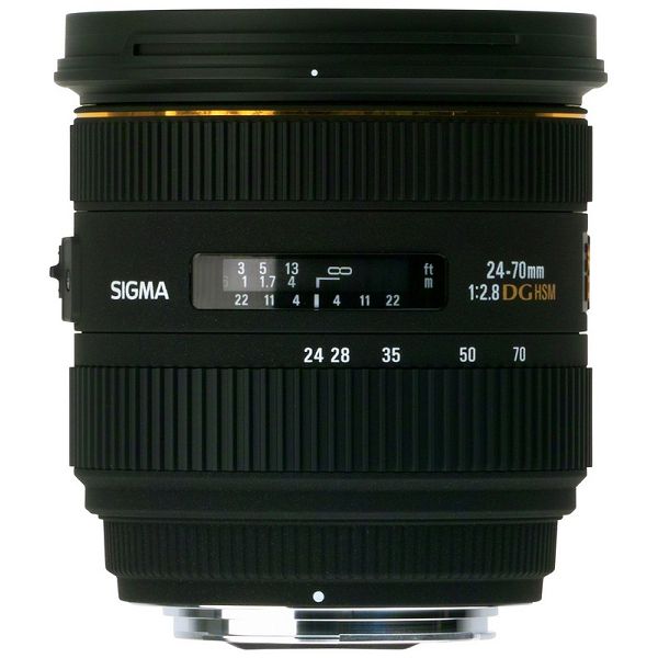 Sigma 24-70/2,8 EX DG HSM Canon standardni objektiv 24-70mm f/2.8 24-70 2.8 IF Autofocus Lens