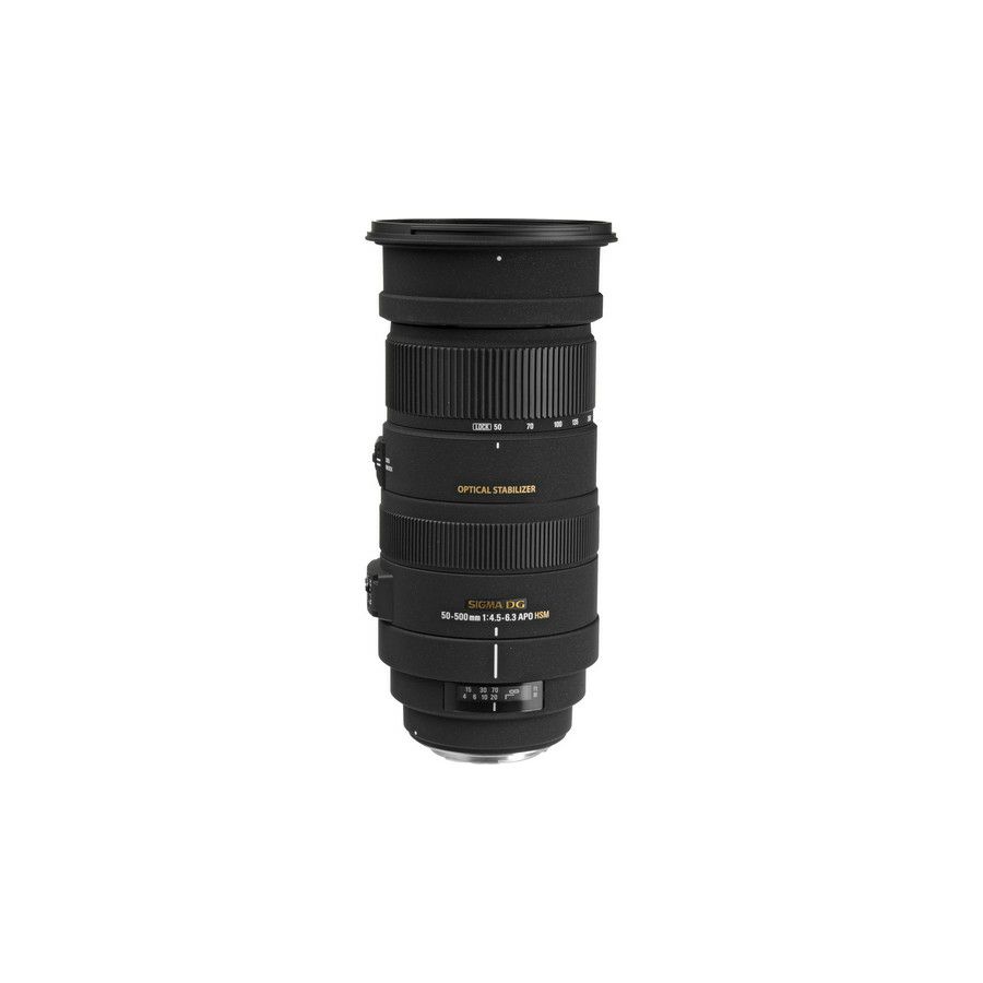 Sigma 50-500mm f/4.5-6.3 APO DG OS HSM Lens for Canon EOS 50-500/4.5-6.3 50-500 F4.5-6.3
