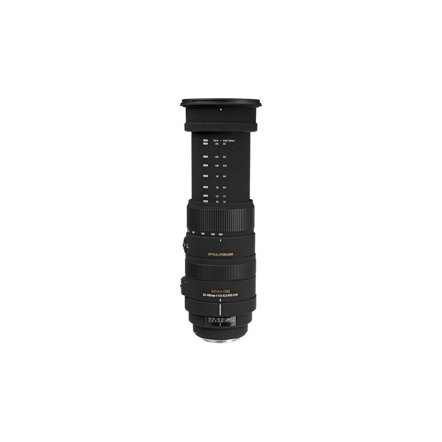 Sigma 50-500mm f/4.5-6.3 APO DG OS HSM Lens for Canon EOS 50-500/4.5-6.3 50-500 F4.5-6.3