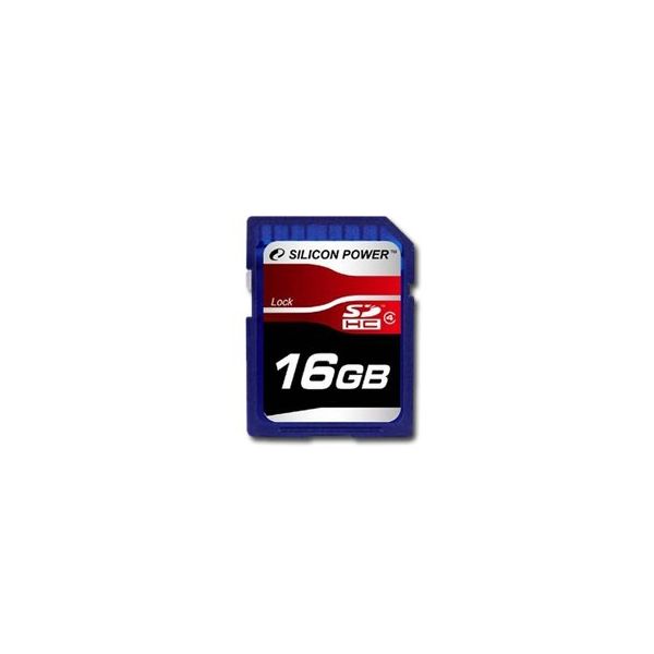 SILICON POWER SDHC Card 16GB (Class 4)