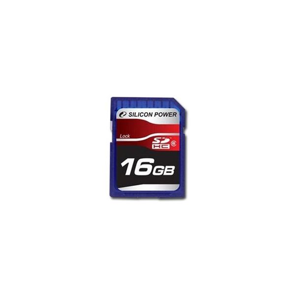 SILICON POWER SDHC Card 16GB (Class 6)