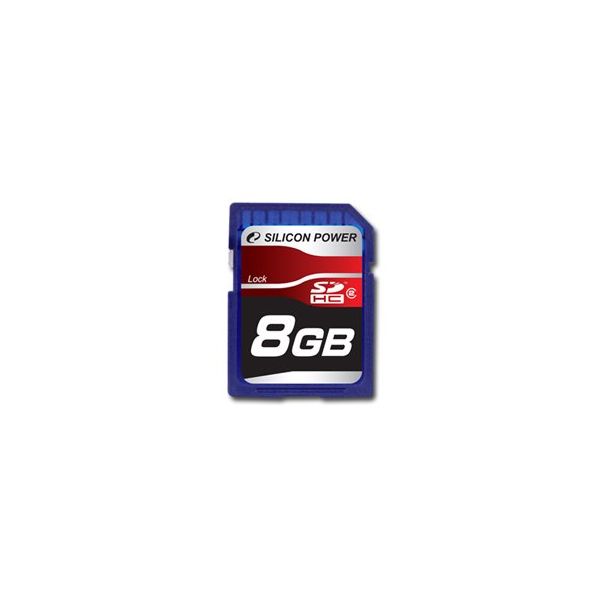 SILICON POWER SDHC Card 8GB (Class 6)