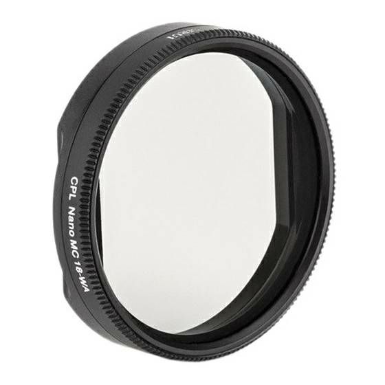 Sirui 18-WA-CPL Polarising Filter for 18-WA Wide Angle Lens