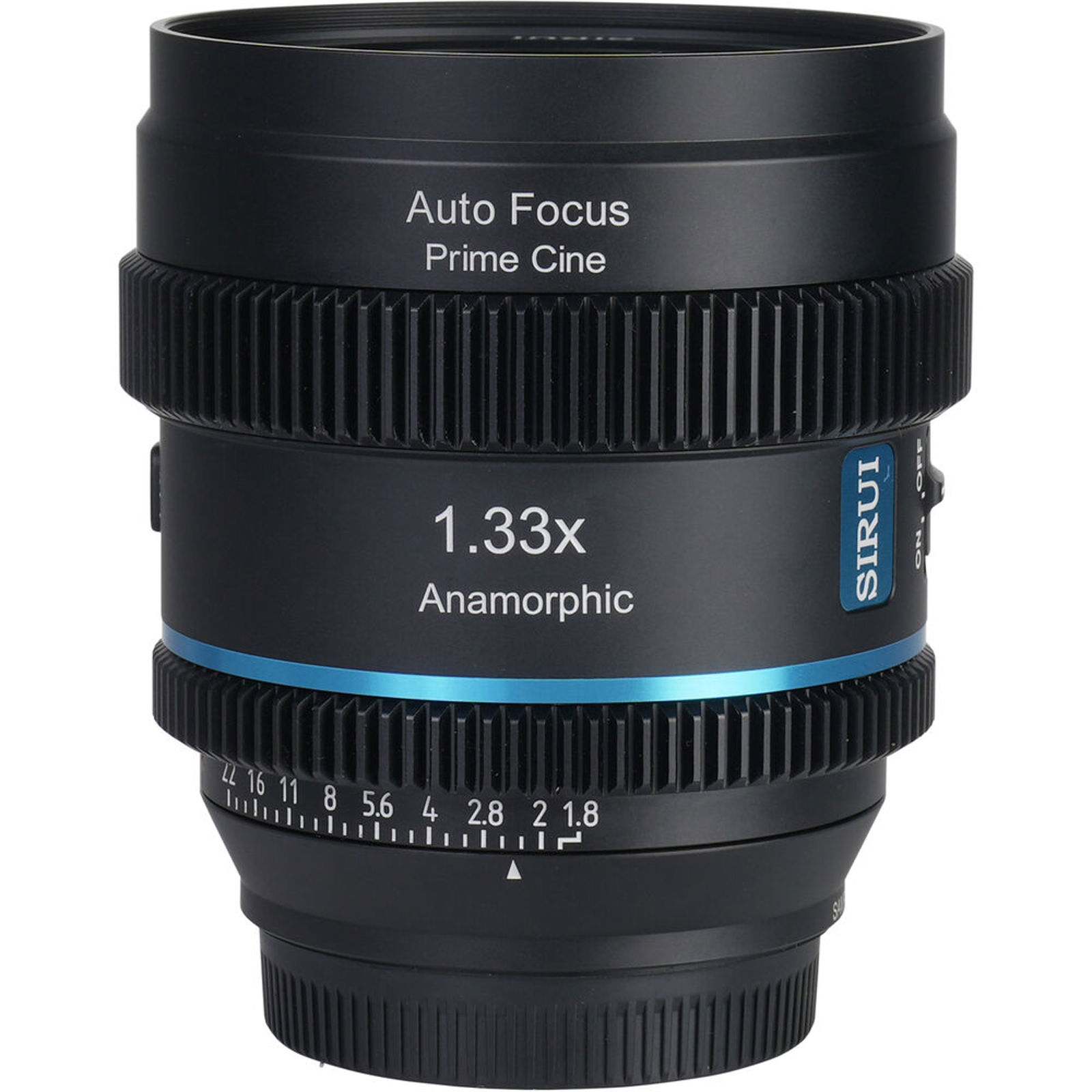Sirui 20mm T1.8 1.33X S35 AF Anamorphic Lens Blue Flare za Fujifilm X-mount