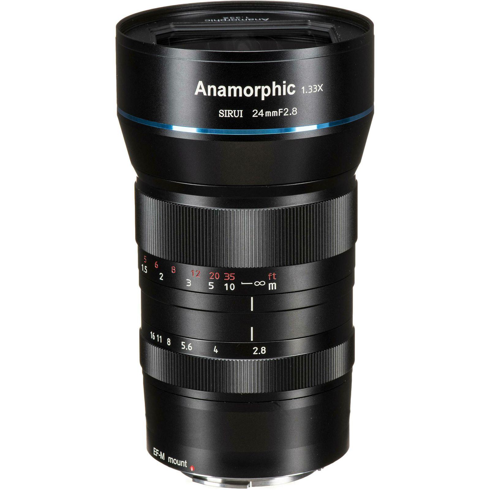 Sirui 24mm f/2.8 1.33x Anamorphic lens objektiv za Canon EF-M (SR24-EFM)