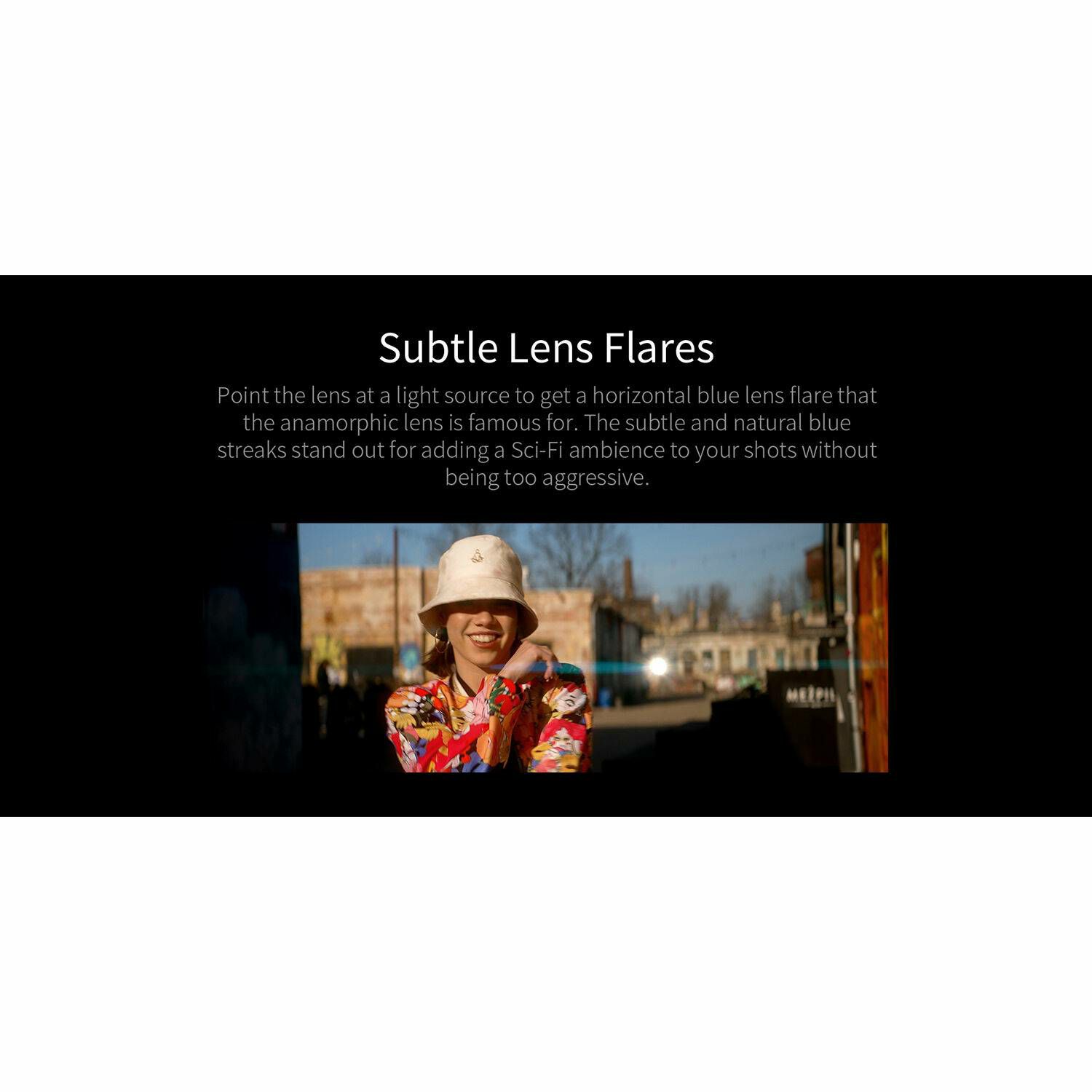 Sirui 75mm T2.9 1.6x Anamorphic lens Venus E75 objektiv za Sony E