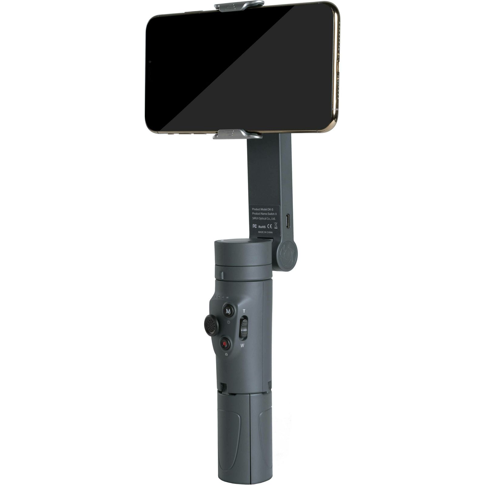 Sirui Duken DK-SD Switch X Smartphone Stabilizer Gimbal Selfie Stick (Dark Gray)