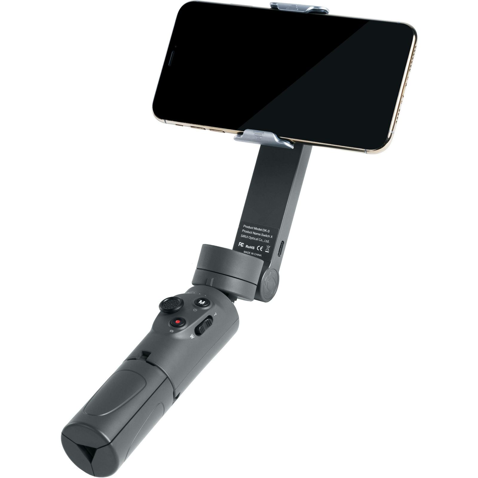 Sirui Duken DK-SD Switch X Smartphone Stabilizer Gimbal Selfie Stick (Dark Gray)