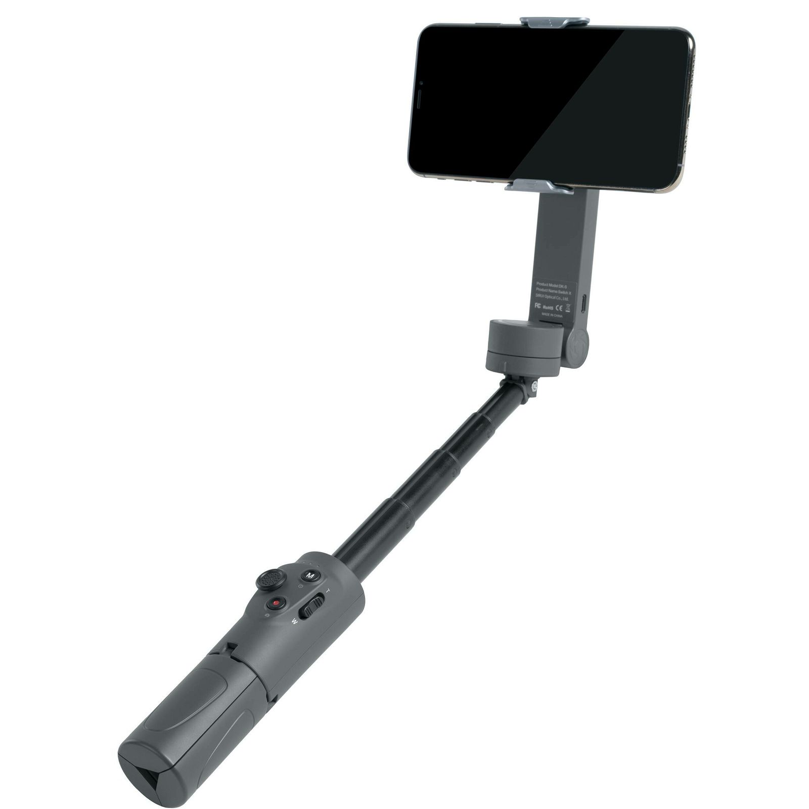 Sirui Duken DK-SD Switch X Smartphone Stabilizer Gimbal Selfie Stick (Dark Gray)
