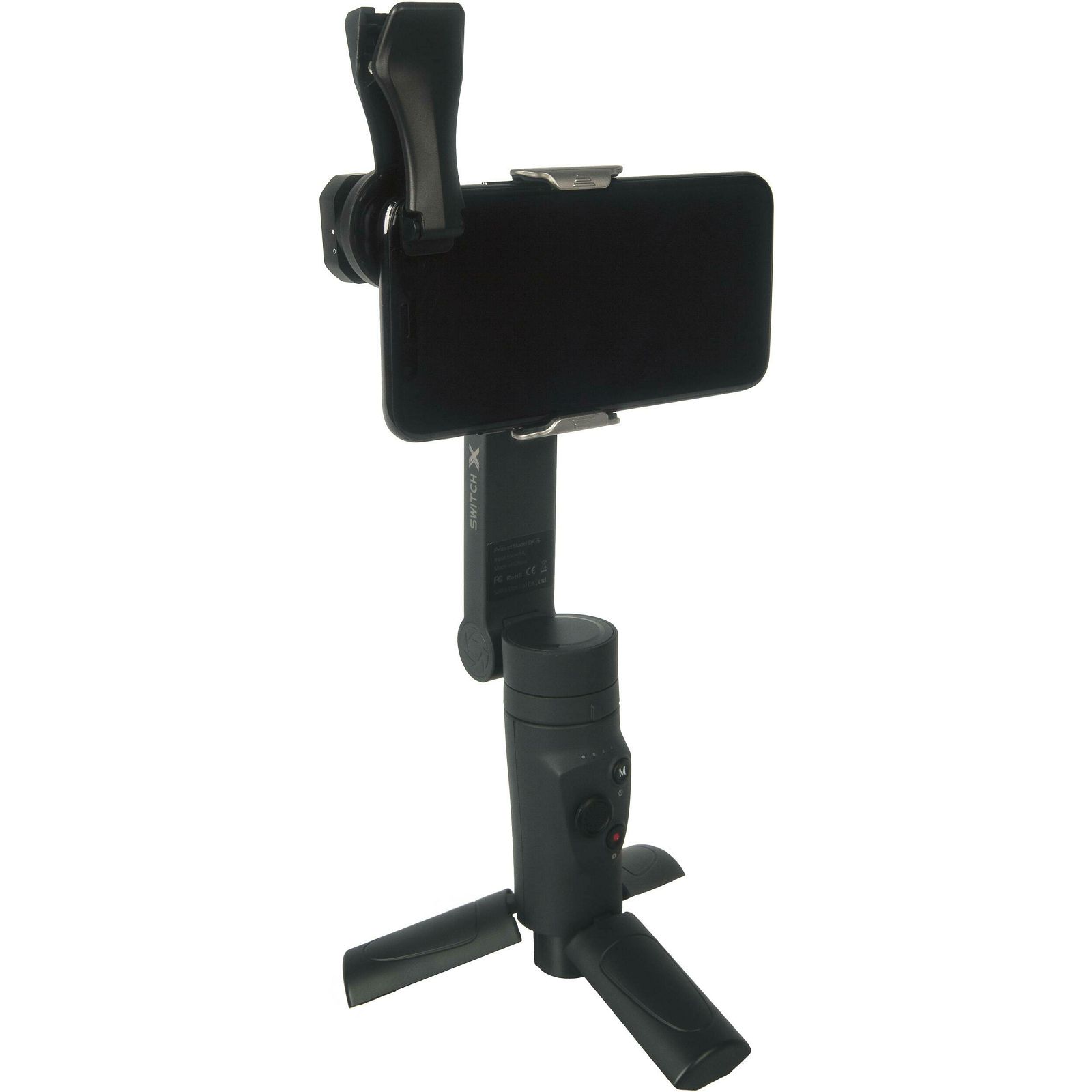 Sirui Duken DK-SD+VD-01 Switch X Smartphone Stabilizer Gimbal (Dark Grey) with Anamorphic Lens for Smartphone 