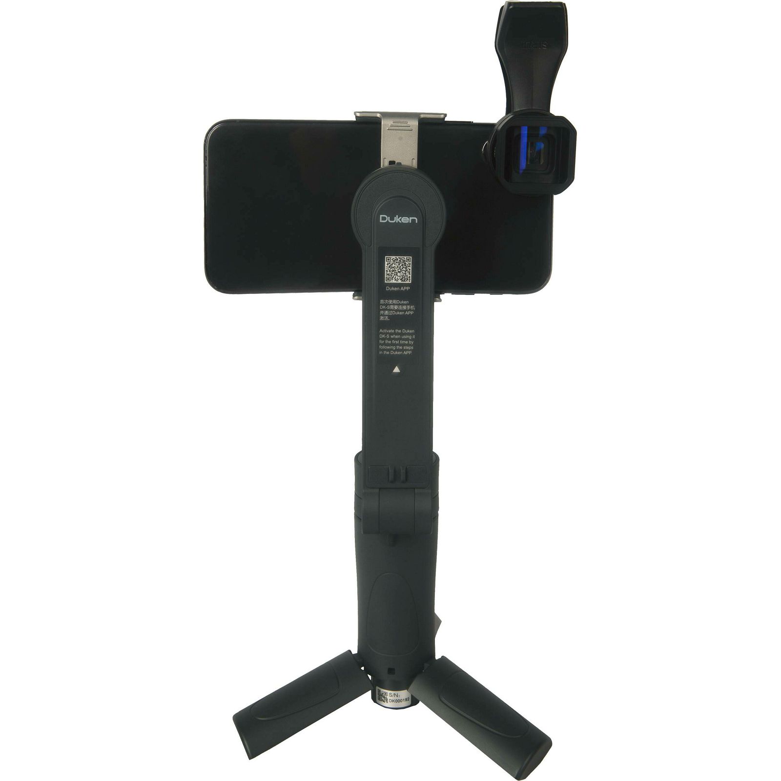 Sirui Duken DK-SD+VD-01 Switch X Smartphone Stabilizer Gimbal (Dark Grey) with Anamorphic Lens for Smartphone 