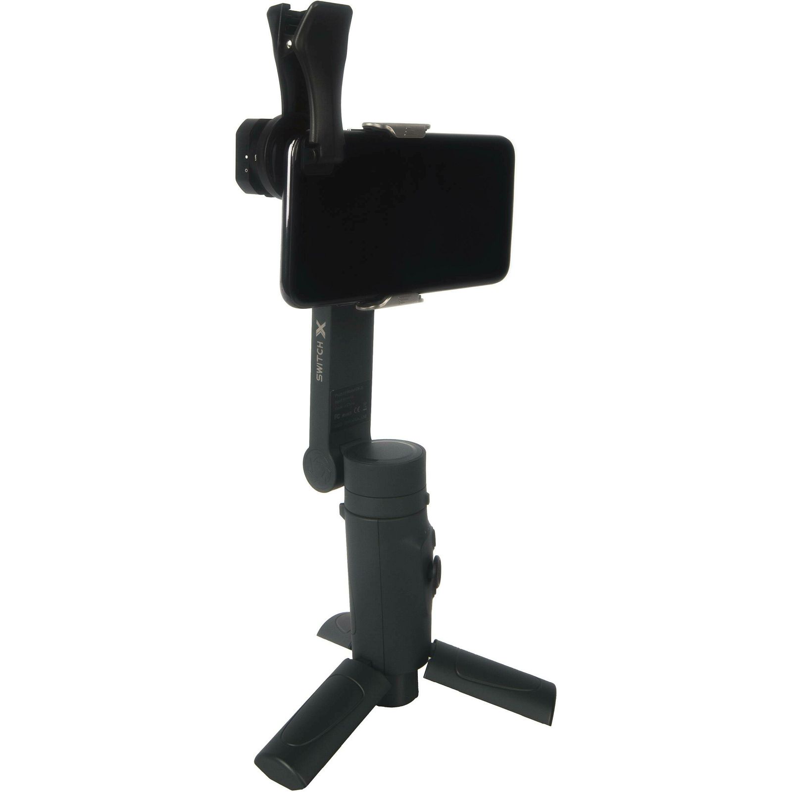Sirui Duken DK-SD+VD-01 Switch X Smartphone Stabilizer Gimbal (Dark Grey) with Anamorphic Lens for Smartphone 