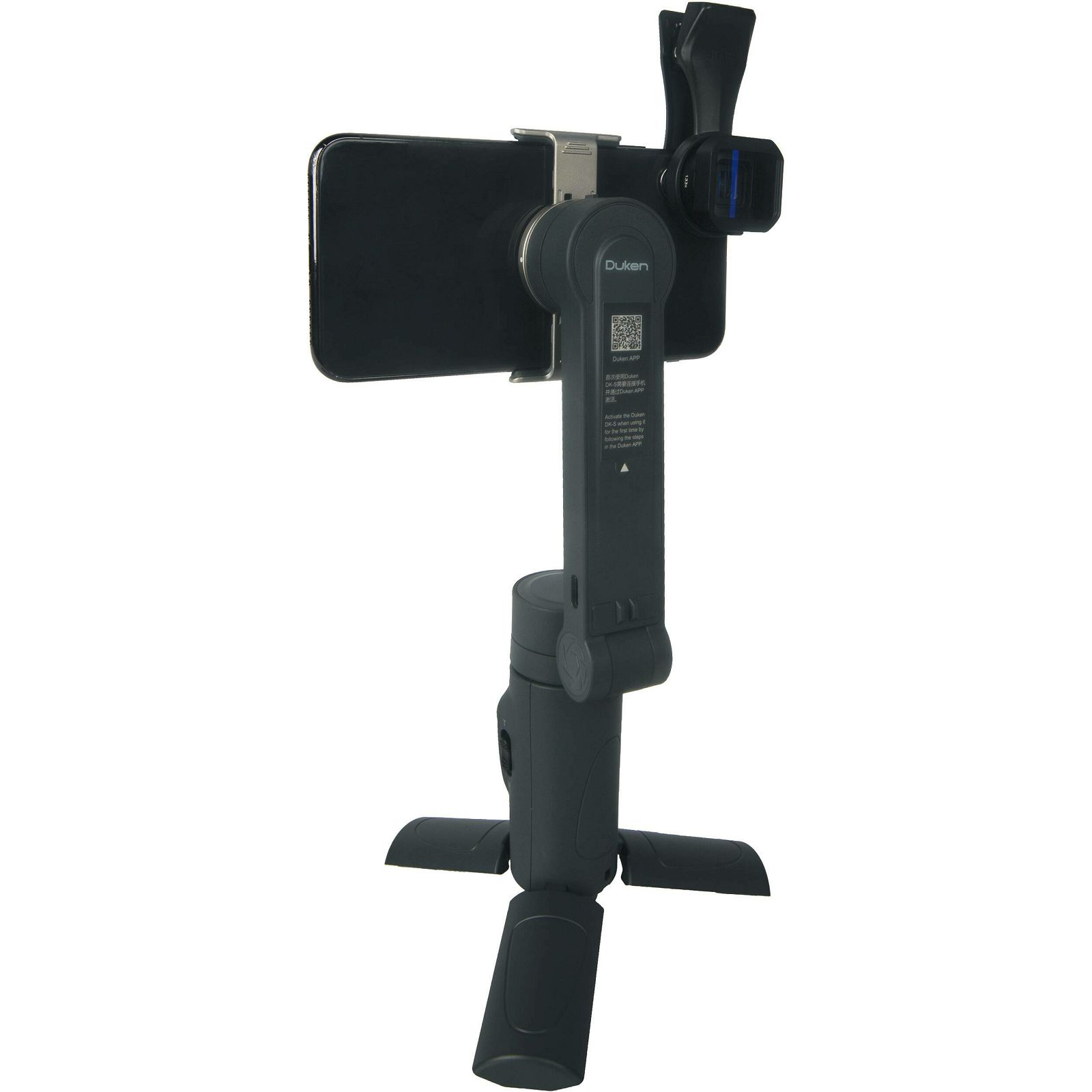 Sirui Duken DK-SD+VD-01 Switch X Smartphone Stabilizer Gimbal (Dark Grey) with Anamorphic Lens for Smartphone 