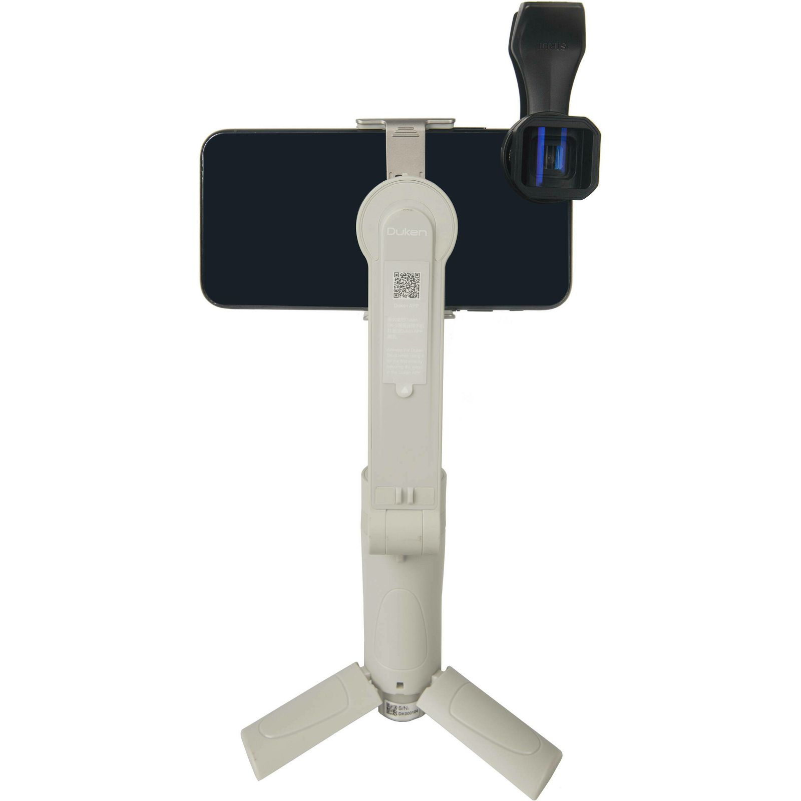 Sirui Duken DK-SL+VD-01 Switch X Smartphone Stabilizer Gimbal (Light Grey) with Anamorphic Lens for Smartphone 
