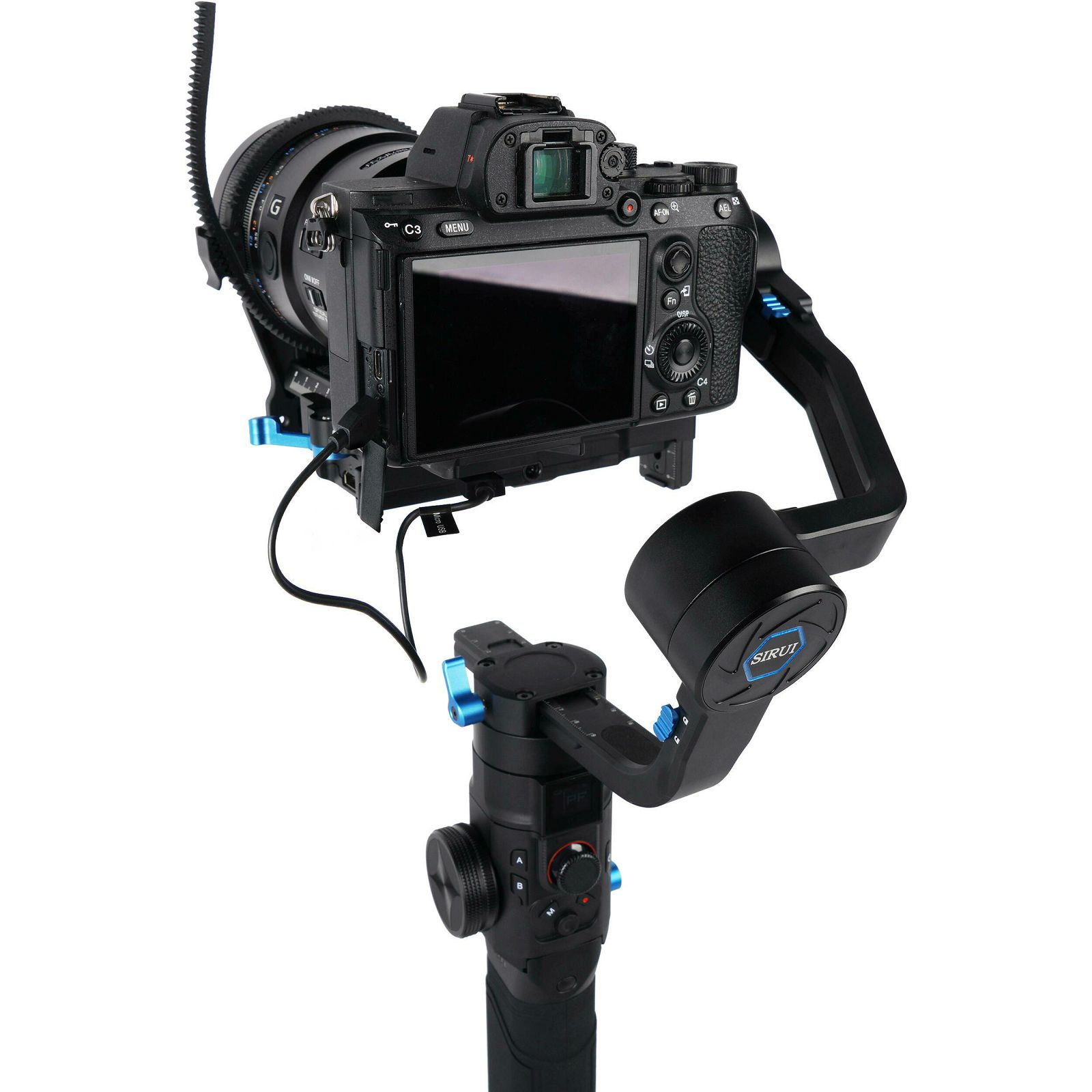 Sirui EX Exact Gimbal 3.5kg 3-Axis Mirrorless Camera Stabilizer