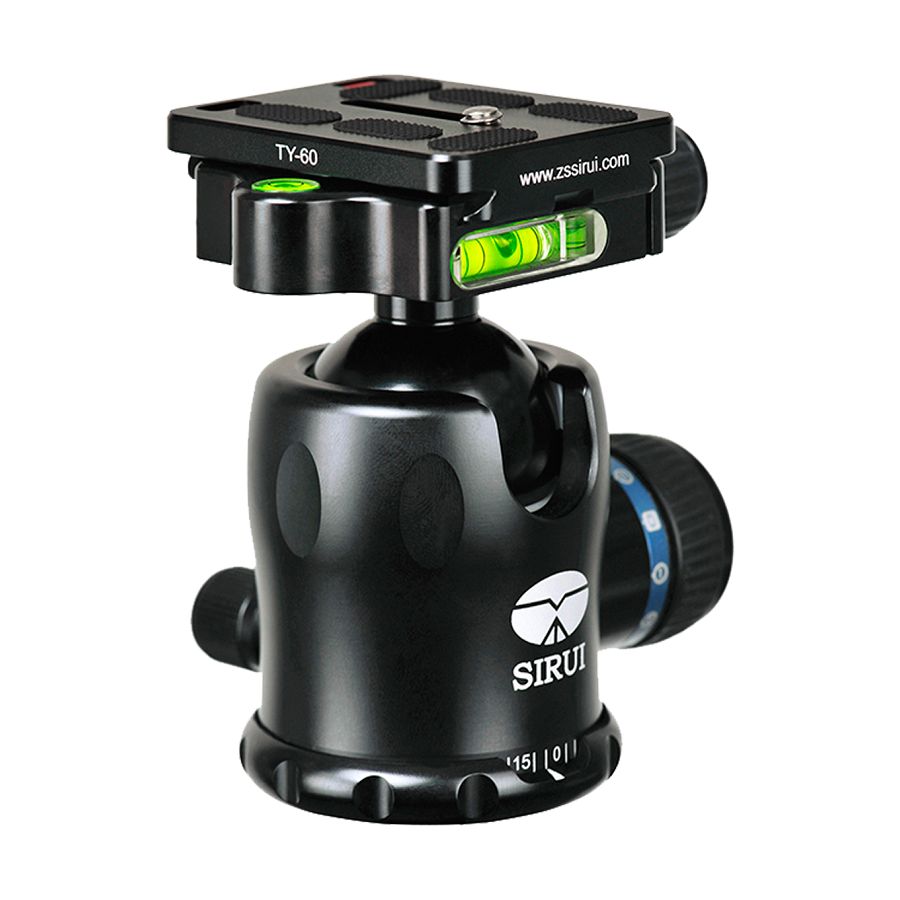 Sirui K-20X Hydro Ball head 25kg nosivost glava stativa K20X ballhead up to 25kg with TY-60