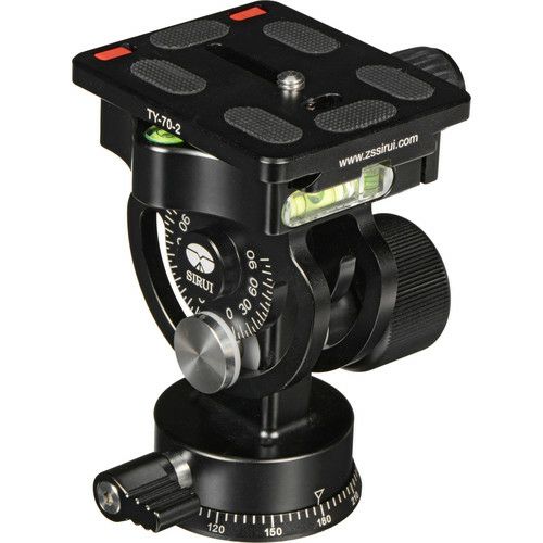 Sirui L-20S 2-Way Pan/Tilt Head 25kg Panorama-Neigekopf mit TY-60